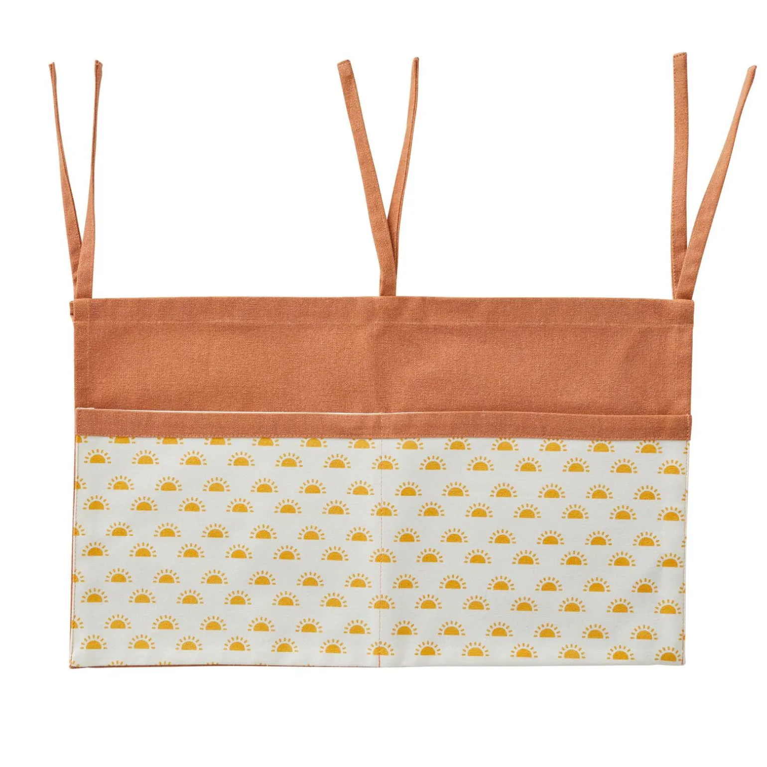 Rangement mural RANGEMENT LIT CHEMIN DES DUNES terracotta / blanc / jaune