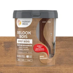 Relook bois effet bois Peinture Peinture saloon Satiné 0,75 L - 4MURS