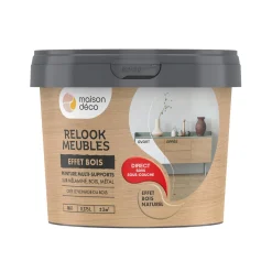 Relook meubles effet bois Peinture Peinture bois naturel 0,38 L