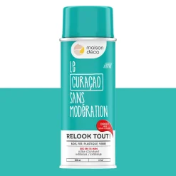 Relook tout aérosol Peinture Bombe de peinture curacao Brillant 0,4 L
