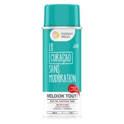 Relook tout aérosol Peinture Bombe de peinture curacao Brillant 0,4 L
