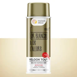 Relook tout aérosol Peinture Bombe de peinture or blanchi Brillant 0,4 L