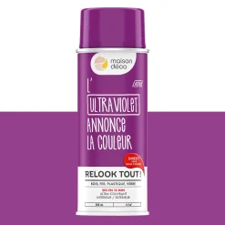 Relook tout aérosol Peinture Bombe de peinture ultra violet Brillant 0,4 L