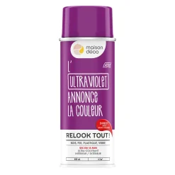 Relook tout aérosol Peinture Bombe de peinture ultra violet Brillant 0,4 L
