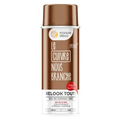 Relook tout aérosol Peinture Bombe de peinture cuivre Brillant 0,4 L