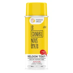 Relook tout aérosol Peinture Bombe de peinture canari Brillant 0,4 L