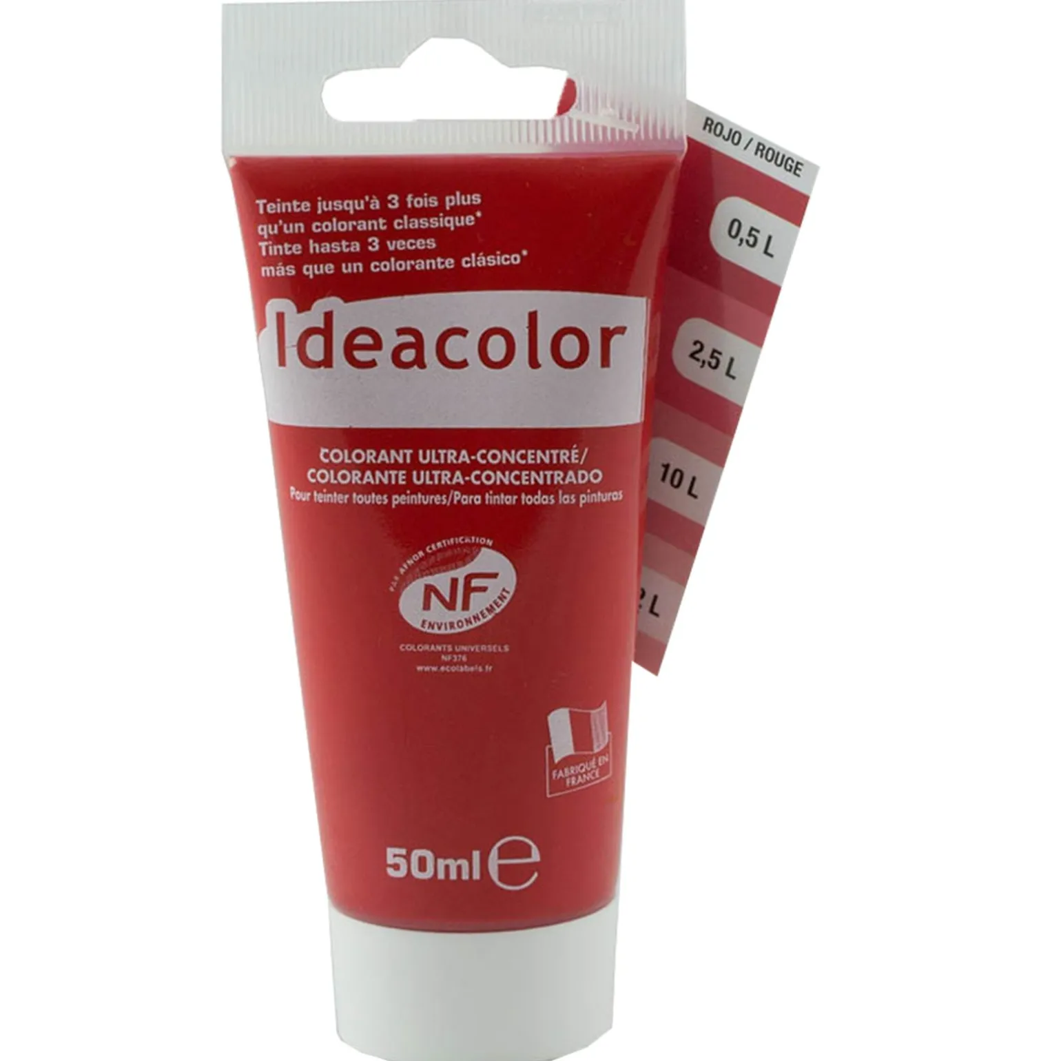 Richard Peinture COLORANT Peinture rouge 0,05 L - 4MURS