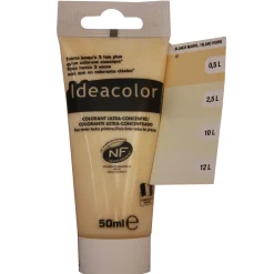 Richard Peinture Dosette COLORANT Peinture blanc ivoire 0,05 L - 4MURS