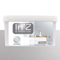 Richard Peinture IRIZ Peinture loup argenté Brillant 2 L - 4MURS