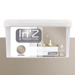 Richard Peinture IRIZ Peinture ours brun Brillant 2 L - 4MURS