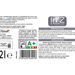 Richard Peinture IRIZ Peinture ours brun Brillant 2 L - 4MURS