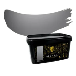 Richard Peinture METAL Peinture argent précieux Satiné 2 L - 4MURS