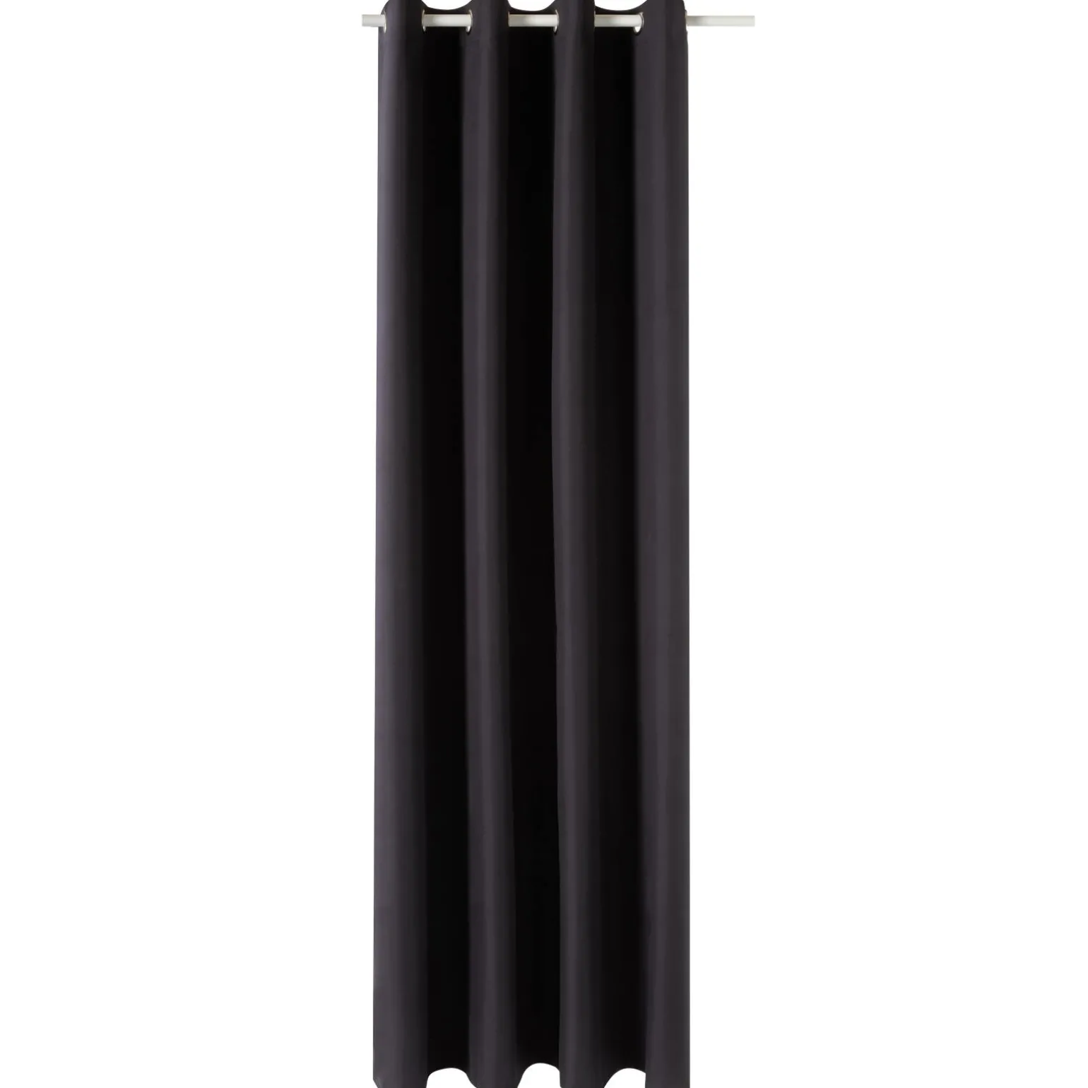 Rideau 100% occultant MANN coloris noir 140 x 260 cm - 4MURS