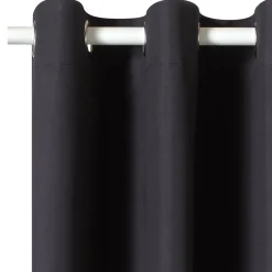 Rideau 100% occultant MANN coloris noir 140 x 180 cm - 4MURS