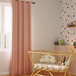 Rideau 100% occultant MANN coloris blush 140 x 260 cm - 4MURS