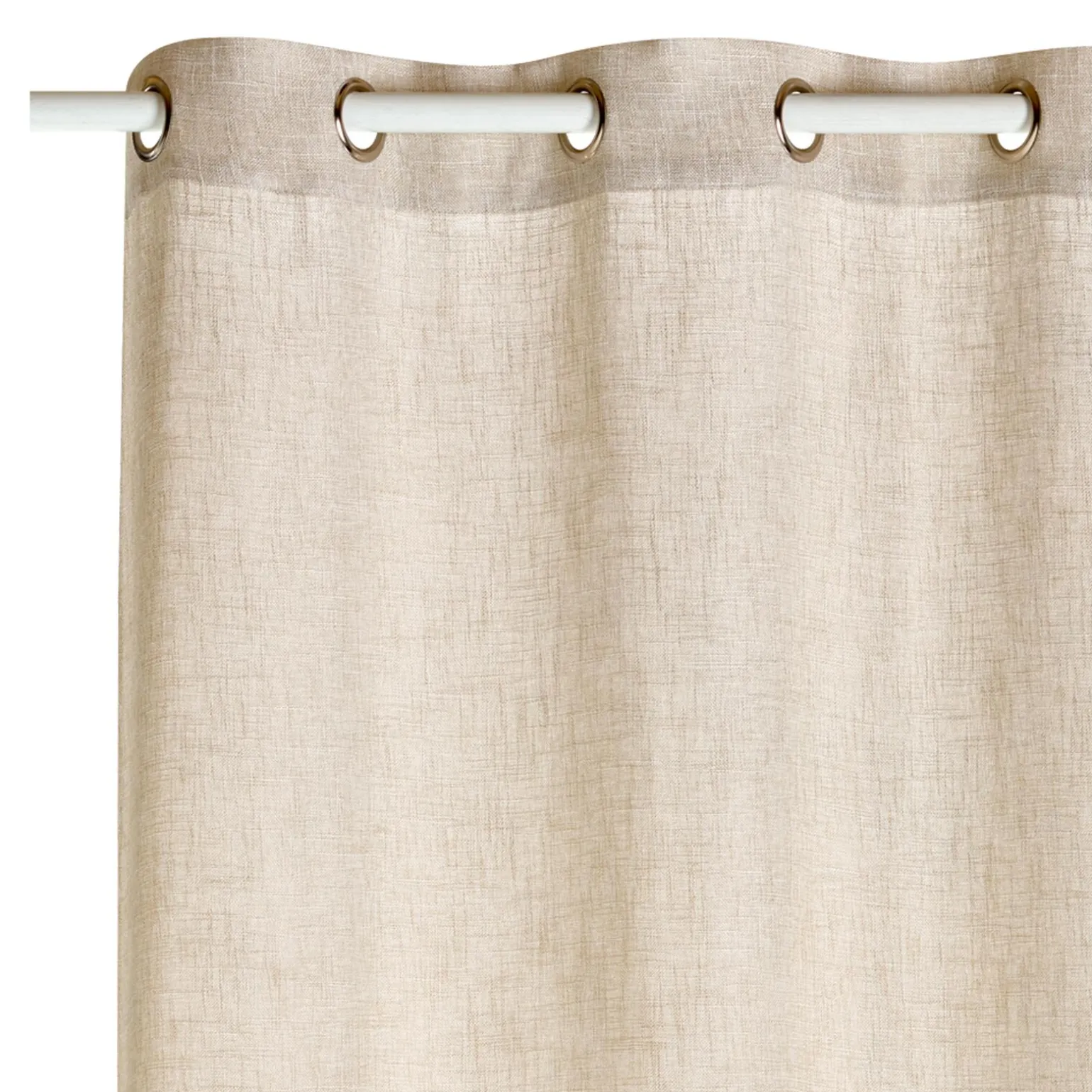 Rideau ALAN coloris naturel 140 x 260 cm - 4MURS