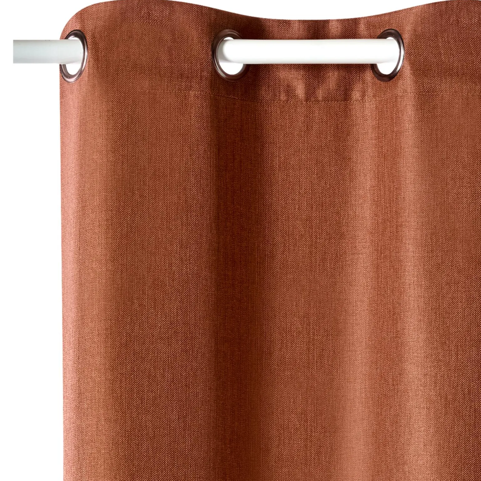 Rideau AMSTERDAM coloris caramel 145 x 240 cm - 4MURS