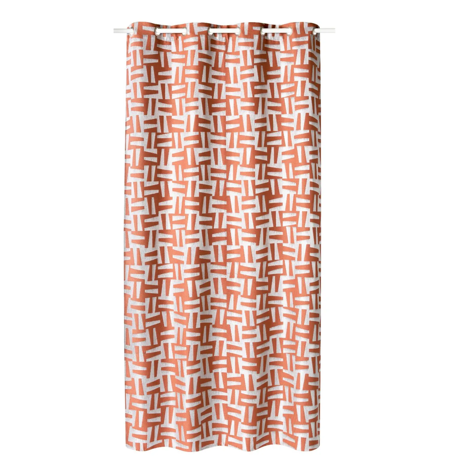 Rideau ANTAO coloris brique 140 x 260 cm - 4MURS