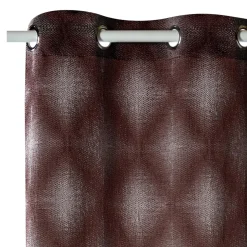 Rideau ASSELA coloris écorce 140 x 260 cm - 4MURS