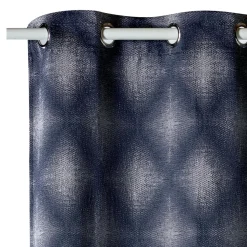 Rideau ASSELA coloris indigo 140 x 260 cm - 4MURS
