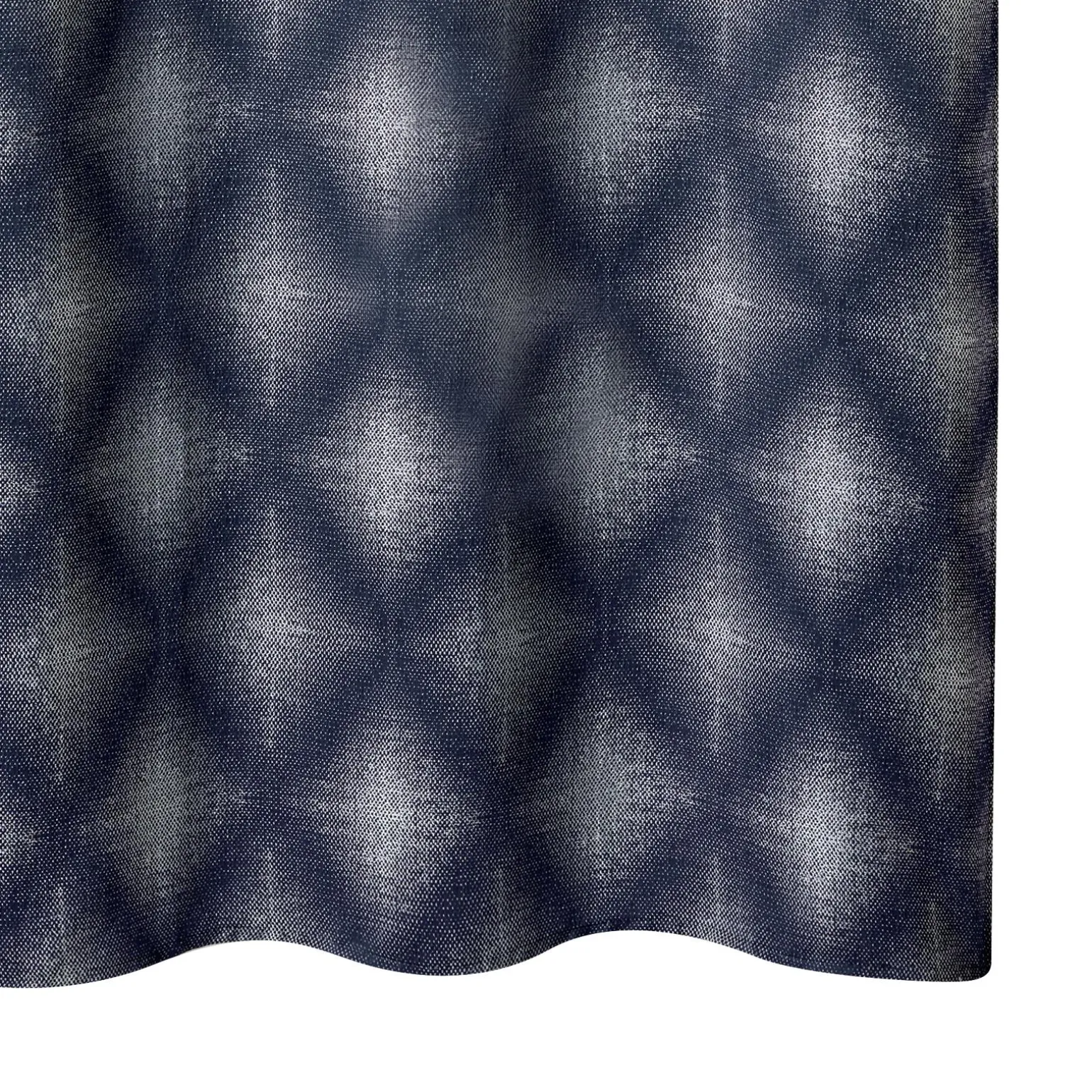 Rideau ASSELA coloris indigo 140 x 260 cm - 4MURS