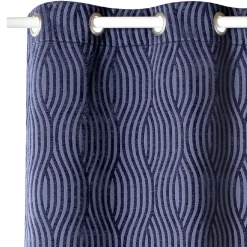 Rideau AZZURO coloris bleu nuit 140 x 260 cm - 4MURS
