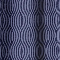 Rideau AZZURO coloris bleu nuit 140 x 260 cm - 4MURS