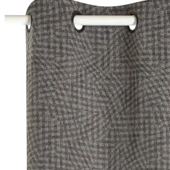 Rideau BENDICHT coloris gris cendré 140 x 260 cm - 4MURS