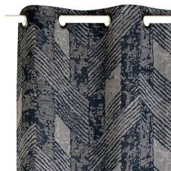 Rideau BRADDY coloris bleu 140 x 260 cm - 4MURS