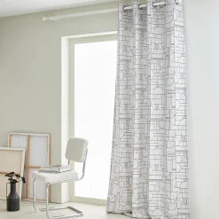 Rideau BRISEIS coloris naturel 140 x 260 cm - 4MURS