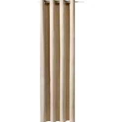 Rideau BRUSH coloris beige 135 x 240 cm - 4MURS