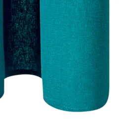 Rideau BRUSH coloris vert 135 x 240 cm - 4MURS