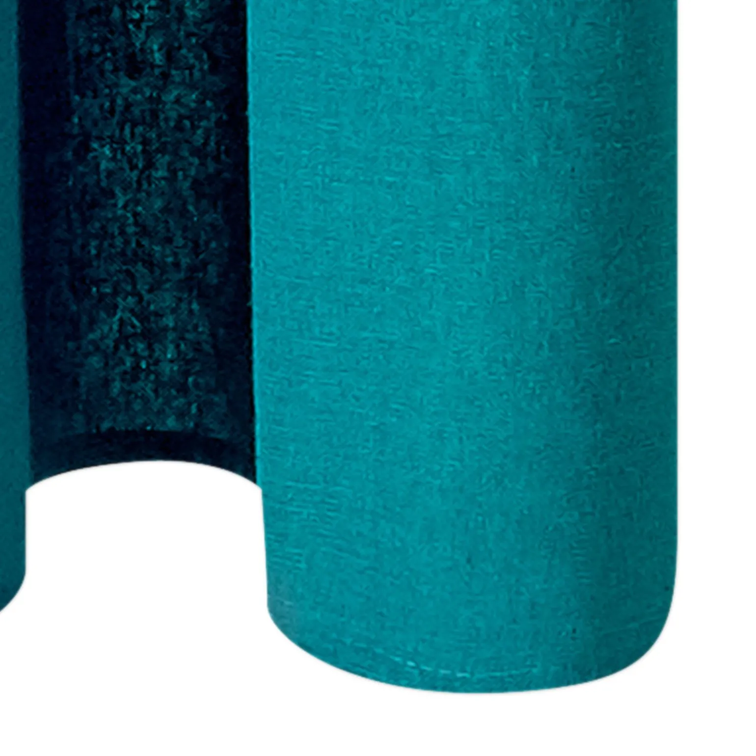 Rideau BRUSH coloris vert 135 x 240 cm - 4MURS