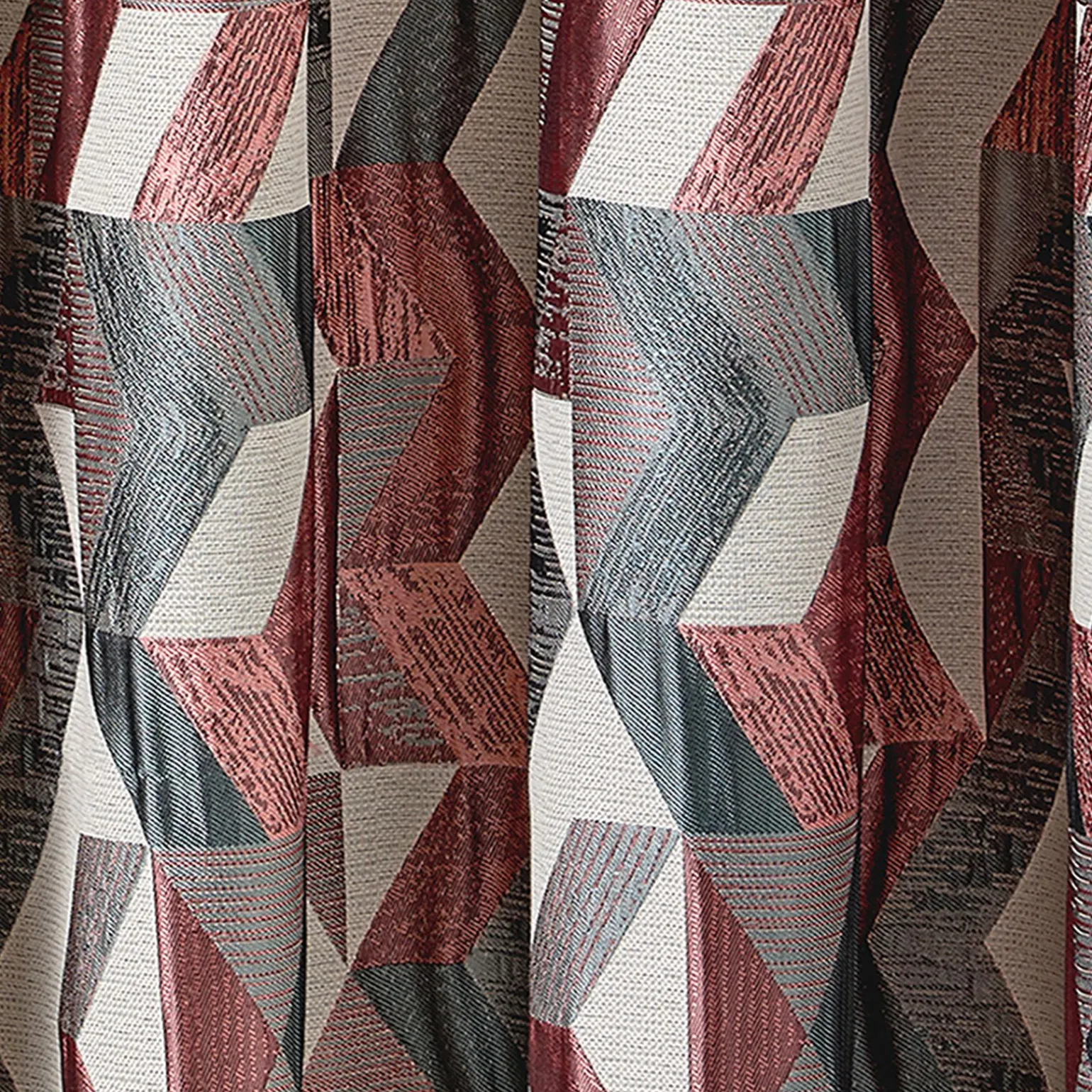 Rideau CHLOE coloris rose 135 x 240 cm - 4MURS