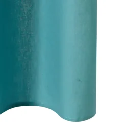 Rideau COTOON coloris bleu lagon 140 x 240 cm - 4MURS