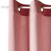 Rideau COTOON coloris rose tendre 140 x 240 cm - 4MURS