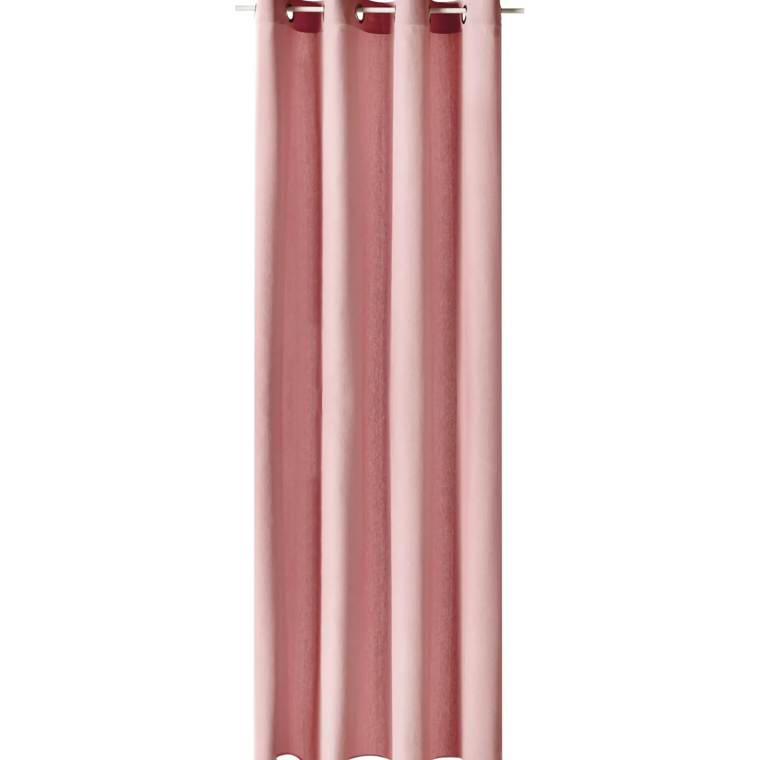 Rideau COTOON coloris rose tendre 140 x 240 cm - 4MURS