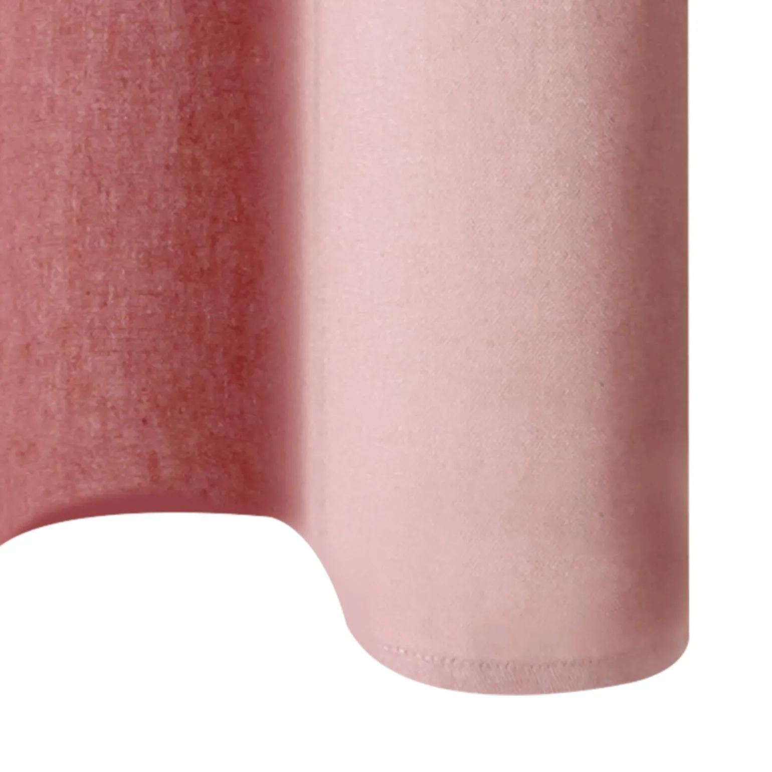 Rideau COTOON coloris rose tendre 140 x 240 cm - 4MURS