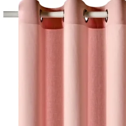 Rideau COTOON coloris rose blush 140 x 240 cm - 4MURS