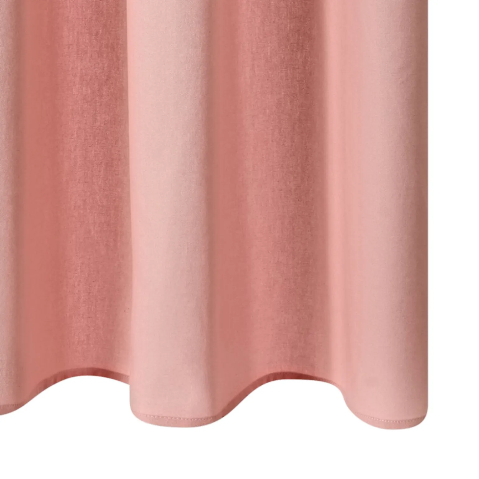 Rideau COTOON coloris rose blush 140 x 240 cm - 4MURS
