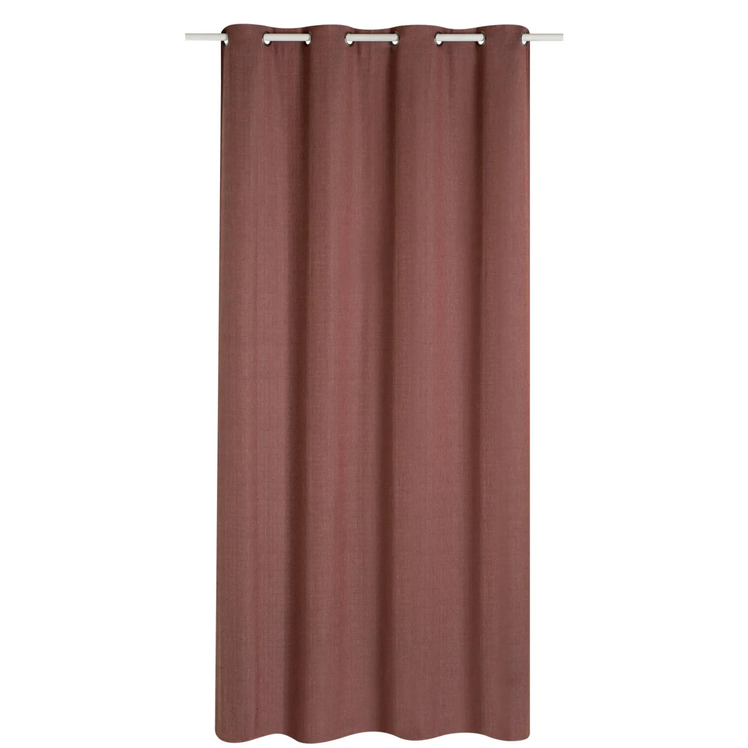 Rideau DAVILIEN coloris cognac 140 x 260 cm - 4MURS