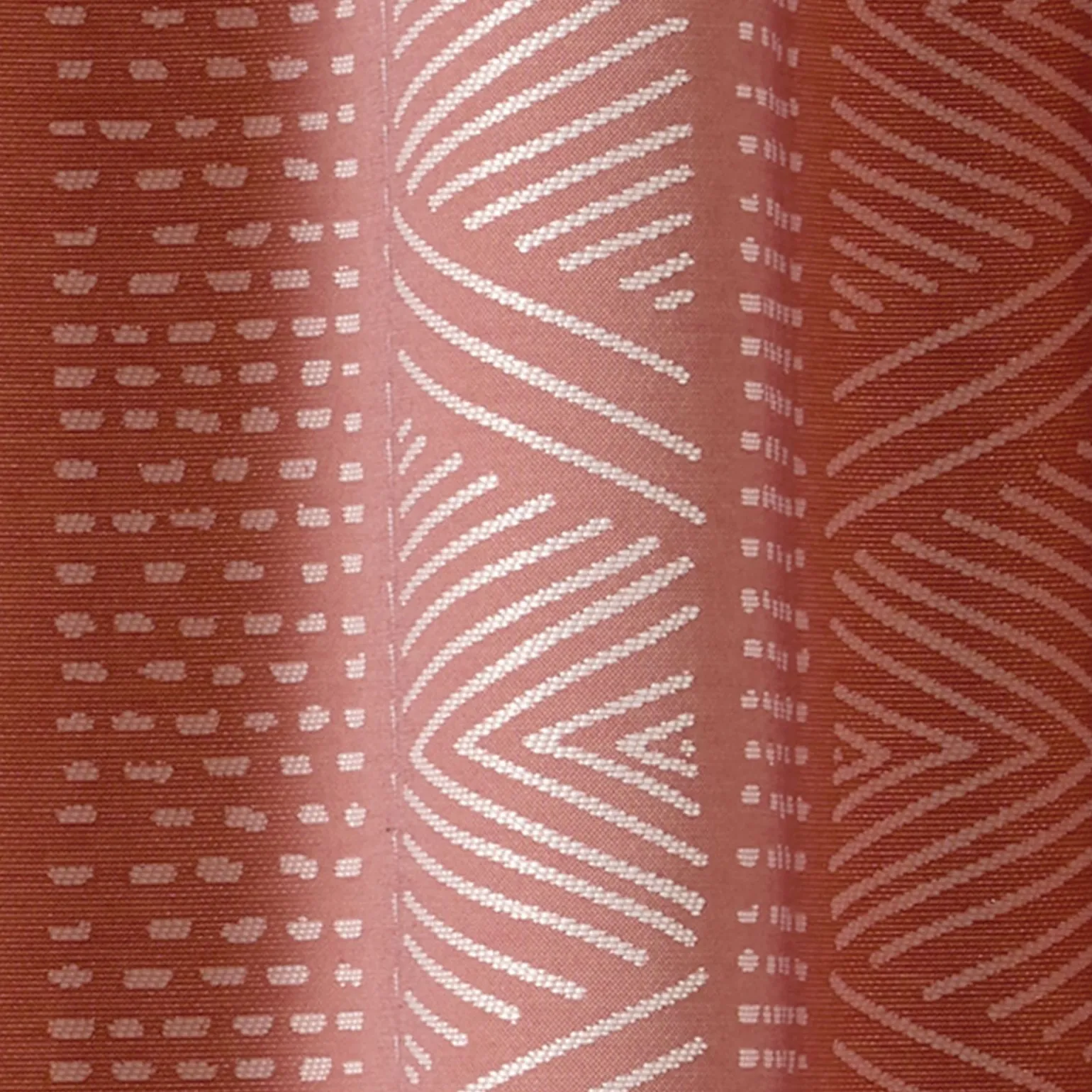 Rideau ESSAOUIRA coloris terracotta 140 x 260 cm - 4MURS