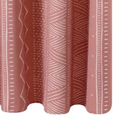 Rideau ESSAOUIRA coloris terracotta 140 x 260 cm - 4MURS