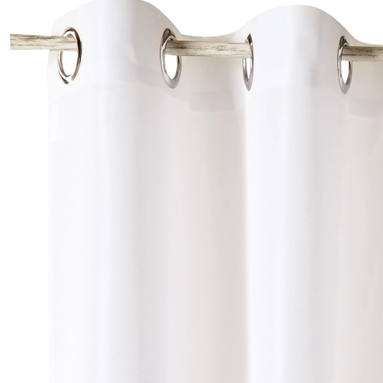 Rideau ESSENTIAL coloris blanc 140 x 240 cm - 4MURS