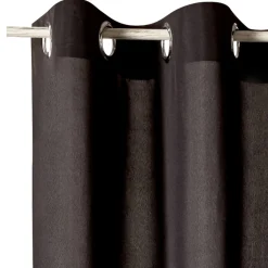 Rideau ESSENTIAL coloris noir 140 x 240 cm - 4MURS