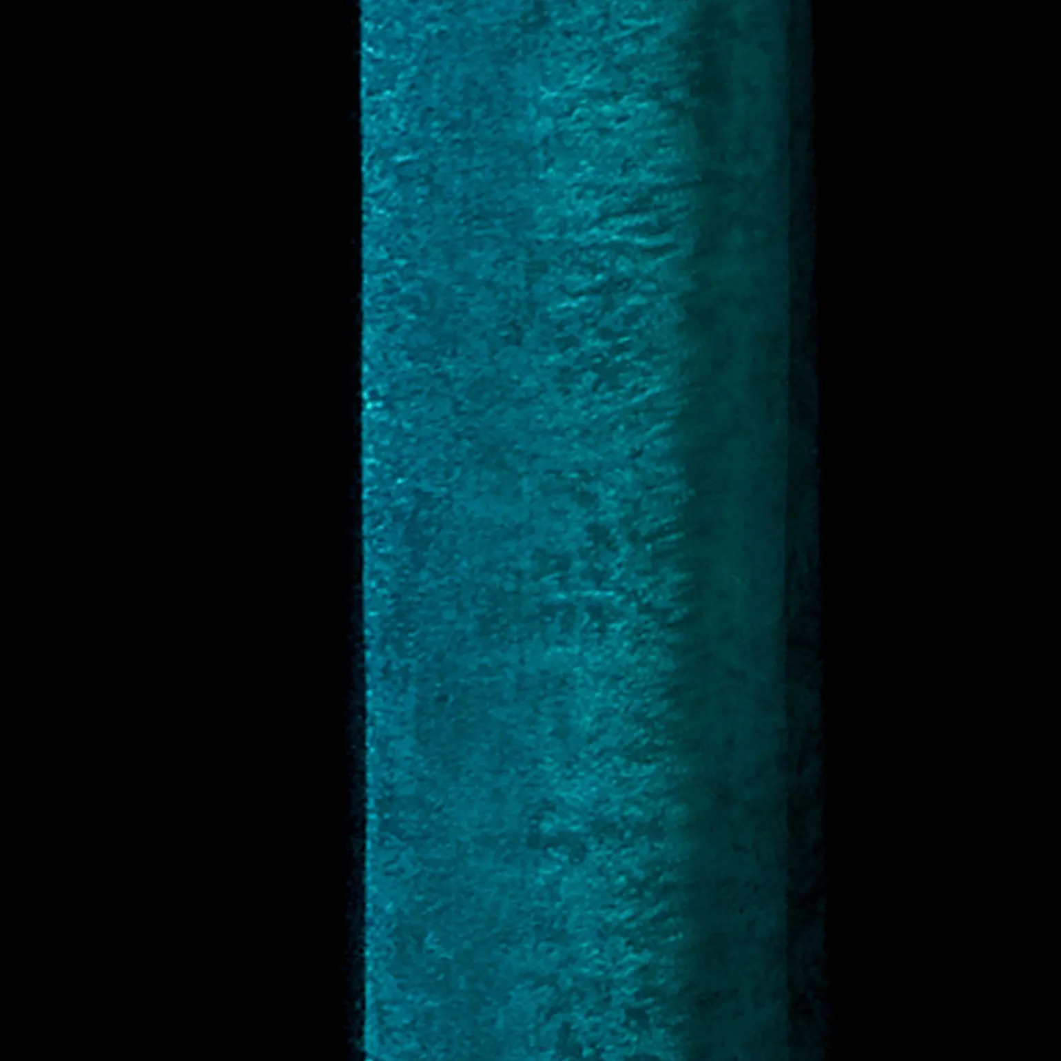 Rideau GRAZIA coloris bleu paon 140 x 240 cm - 4MURS