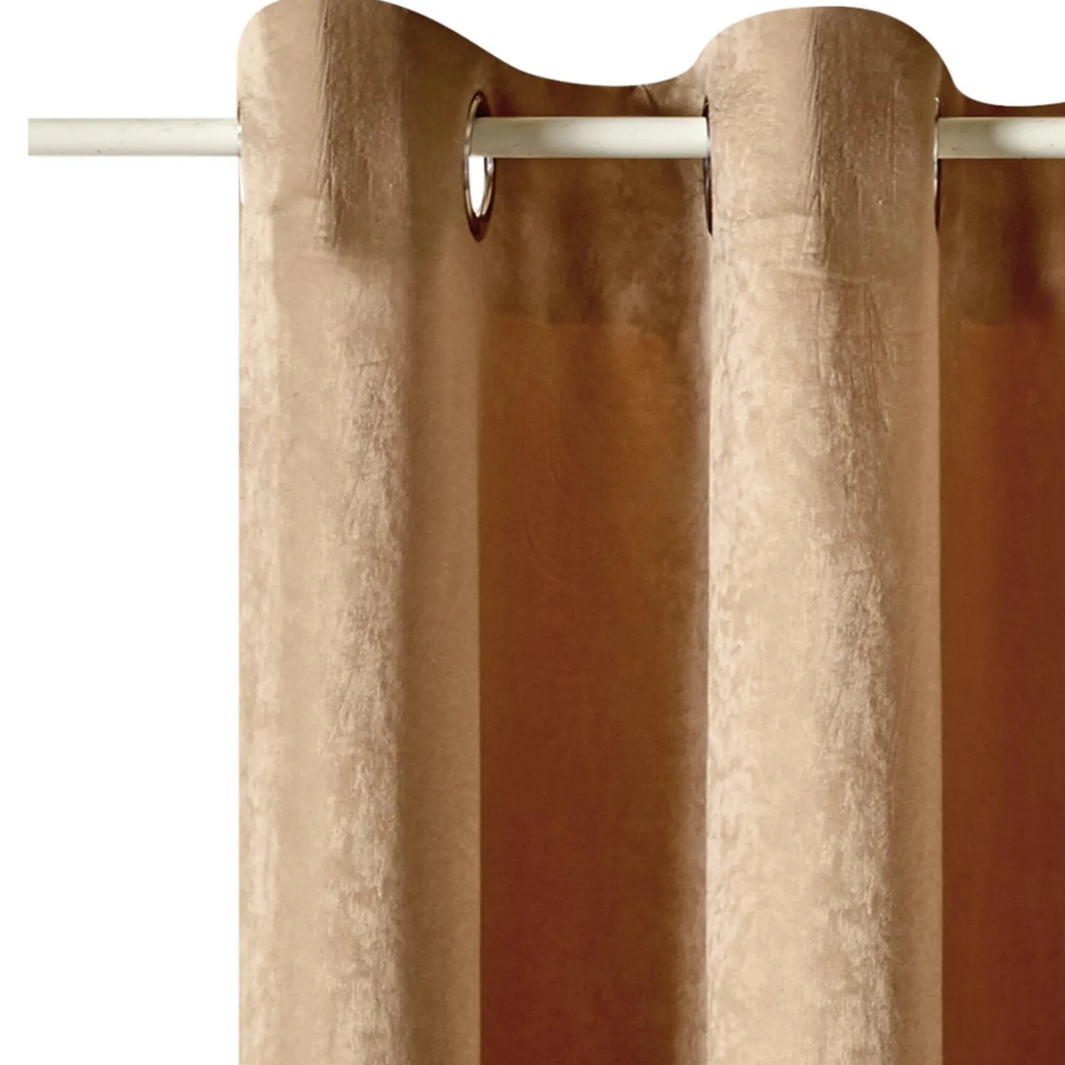 Rideau GRAZIA coloris camel 140 x 240 cm - 4MURS