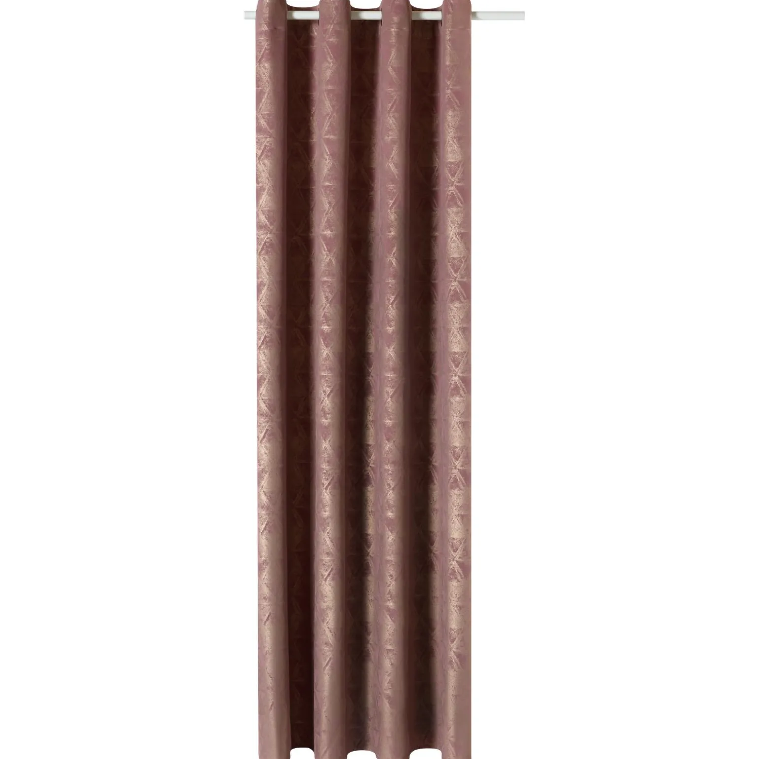 Rideau IVANA coloris rose grisé 140 x 260 cm - 4MURS