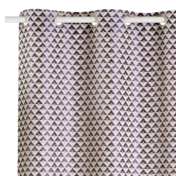Rideau KAPRIA coloris bleu nuit 140 x 260 cm - 4MURS
