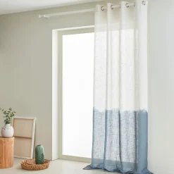 Rideau KEA coloris bleu grisé 140 x 260 cm - 4MURS